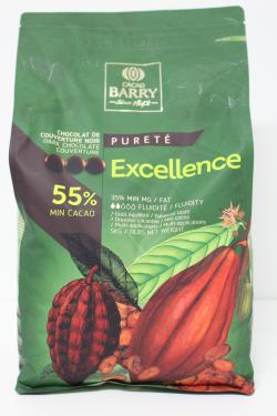 Chocolat de Couverture Extra Bitter Guayaquil 64% 5kg Barry