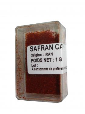 Safran poudre 10 g - Aromates, épices et condiments