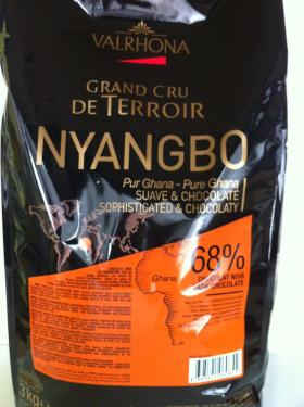 NYANGBO 68% GRAND CRU DE TERROIR (fèves) 3 kilos Valrhona