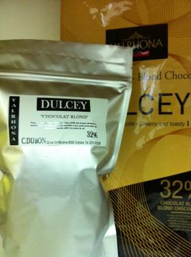CHOCOLAT BLOND DULCEY 35% 500g (fèves) Valrhona - CDUBON
